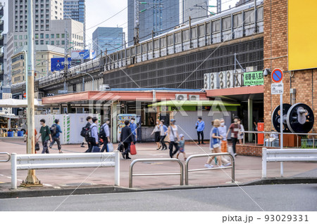 東京の都市風景 五反田駅 東京の都市風景 五反田駅 93029331