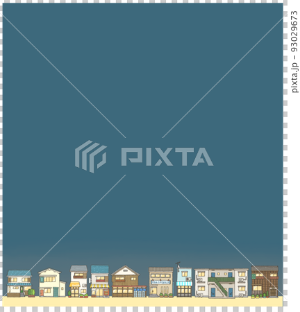 城市景觀夜景 93029673