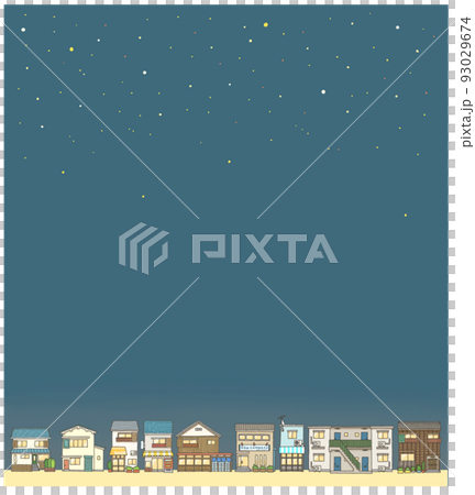 城市景觀，夜景，星空 93029674