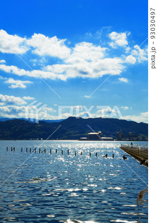 東郷湖の風景 東郷湖の風景 93030497