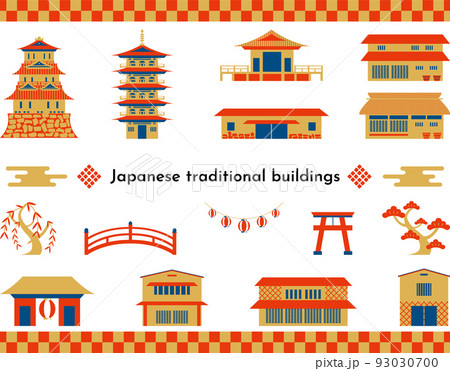 和風建築　素材集 93030700