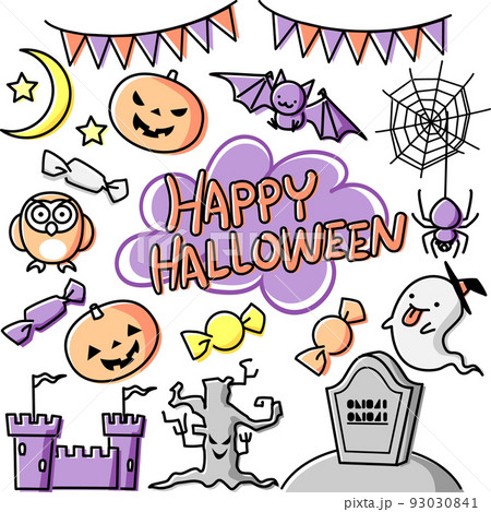 ハロウィーンモチーフのセット ハロウィーンモチーフのセット 93030841