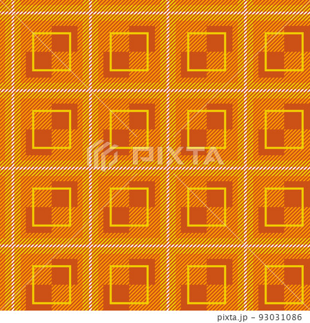 チェック柄の背景イラストイメージのイラスト素材