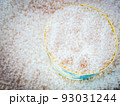 close up of rice in bowl 93031244