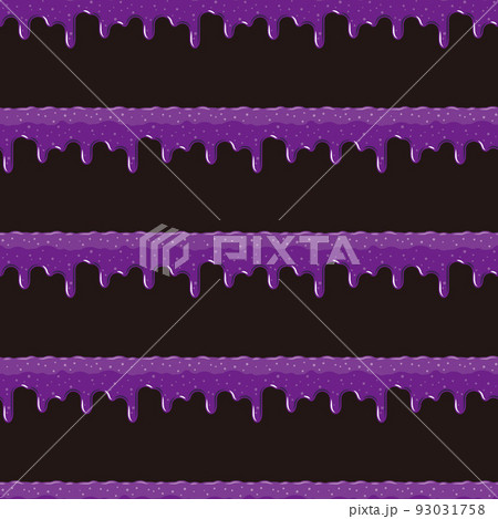 purple dripping paint borders