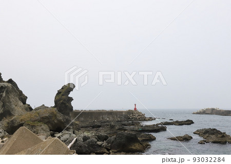 北海道　せたな　獅子岩 93032284