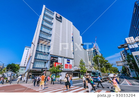 日本の川崎都市景観　川崎駅東口の川崎ダイスなど望む 93033204