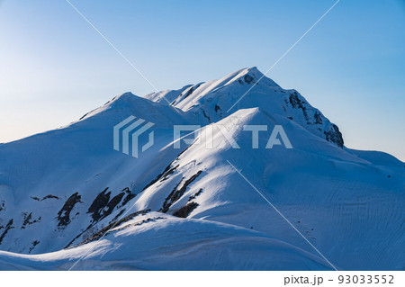 立山　冬　登山 93033552