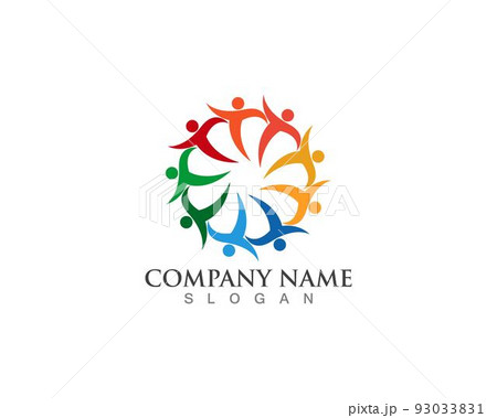 Adoption and community care Logo template vector icons Adoption and community care Logo template vector icons 93033831