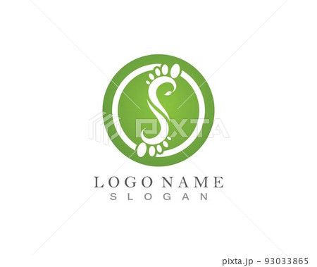 Reflexology foot icon vector illustration 93033865