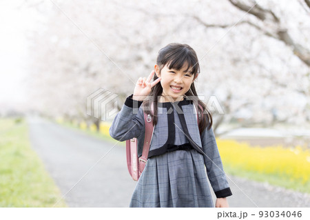 入学式イメージ 新一年生 入学式イメージ 新一年生 93034046