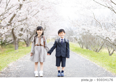 入学式イメージ 新一年生 入学式イメージ 新一年生 93034176