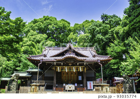 東京都　代々木八幡宮　拝殿 93035774