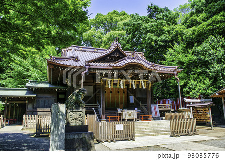 東京都　代々木八幡宮　拝殿 93035776
