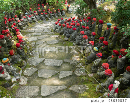 安芸の宮島　大聖院　五百羅漢庭園 93036037