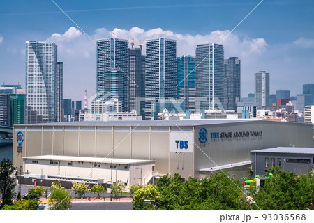 《東京都》晴海のタワーマンションの風景・東京ベイエリア 93036568