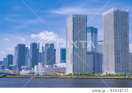 《東京都》晴海のタワーマンションの風景・東京ベイエリア 93038715