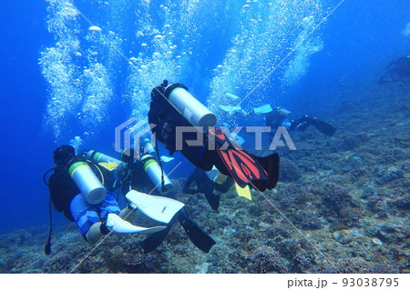 シュノーケリング スノーケリング スキューバーダイビング 93038795