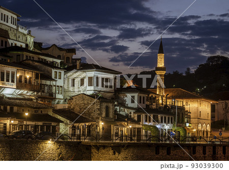 Prizren, Kosovo, May 12, 2022 - Zogu Bridge built in 1927 93039300