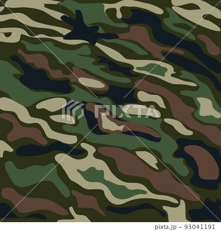 military camouflage pattern, vector graphics for background. 93041191