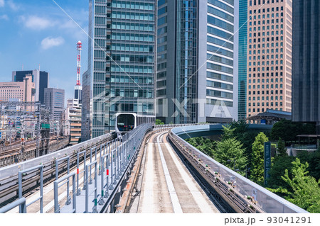 《東京都》汐留オフィス街・都市風景 《東京都》汐留オフィス街・都市風景 93041291