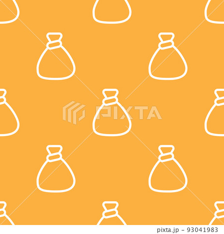 Tied sack seamless pattern background 93041983
