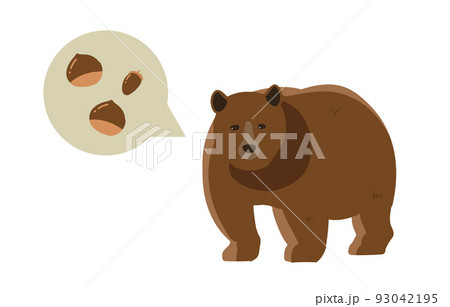 クマと食べ物 93042195
