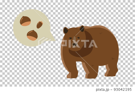 クマと食べ物 93042195