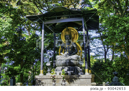 東京都　目黒不動尊　大日如来 93042653