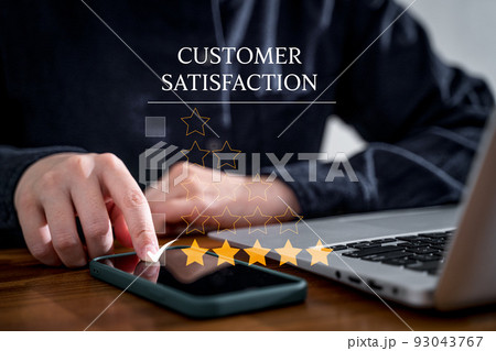 客 買い物客 お客様 93043767