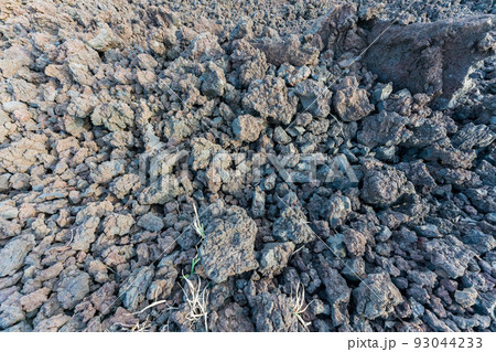 溶岩流 三宅島 学校跡 溶岩流 三宅島 学校跡 93044233