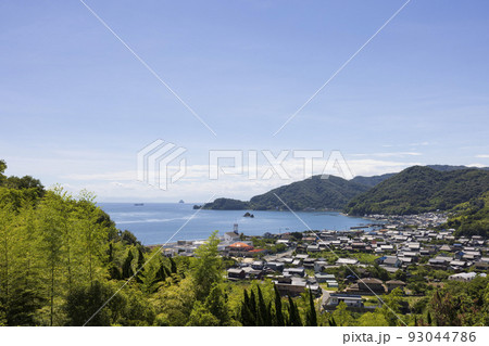 瀬戸内海、因島の景色 93044786