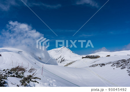 立山　冬　雷鳥沢キャンプ場 93045492