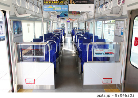 西鉄電車3000形(電車内) 西鉄電車3000形(電車内) 93046203