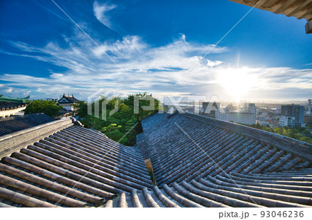 和歌山城天守閣からの風景 和歌山城天守閣からの風景 93046236