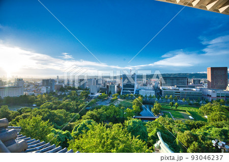 和歌山城天守閣からの風景 93046237