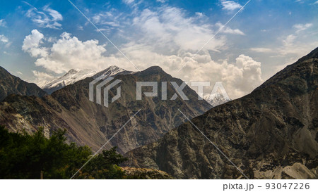 Panorama of Nanga-Parbat mountain,Gilgit-Baltistan Pakistan 93047226