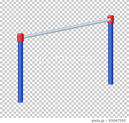 Illustration of horizontal bar 93047595