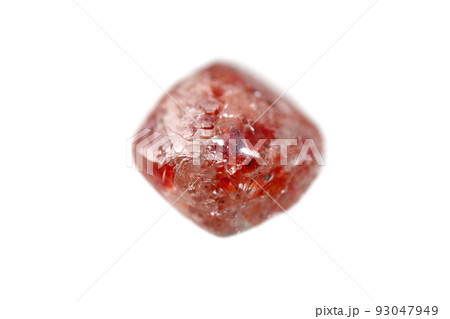 Very rare rough uncut red diamond crystal Very rare rough uncut red diamond crystal 93047949