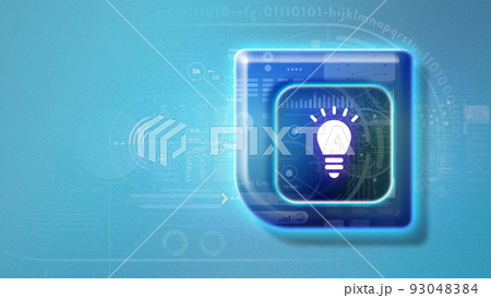 グラフィックデザイン　素材 93048384