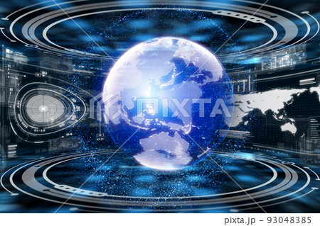 グラフィックデザイン　素材 93048385