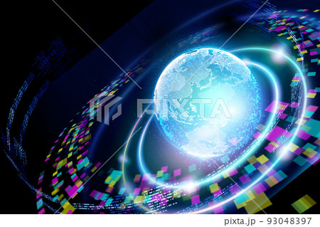 グラフィックデザイン　素材 93048397