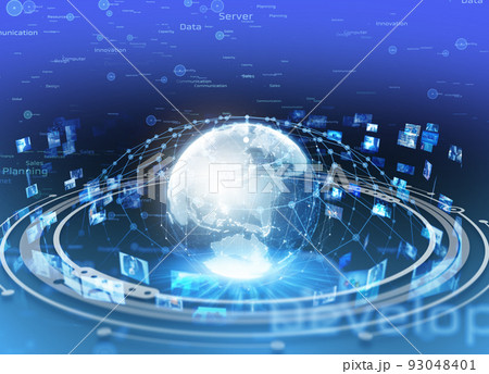 グラフィックデザイン　素材 93048401