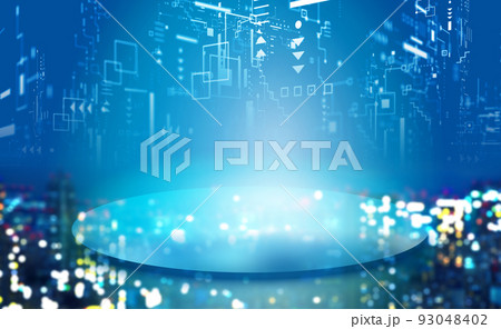 グラフィックデザイン　素材 93048402