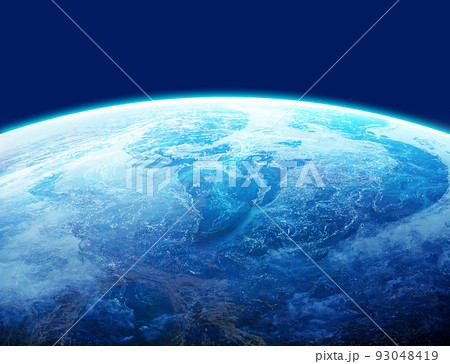 地球のような球体 93048419