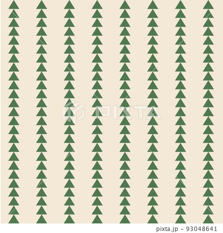 Vertical pattern with green triangles 93048641