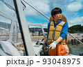 宮城県石巻市で水産業の未来を担う若手漁師 93048975