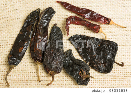 Variety of Mexican Chili of Mexico Variety of Mexican Chili of Mexico 93051653