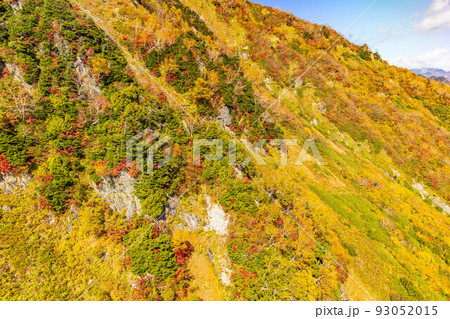 秋の立山黒部アルペンルート　立山ロープウェイからの眺望 93052015