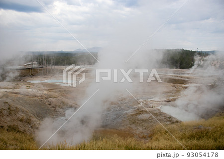 ノリス・ガイザー・ベイスン　Norris Geyser Basin　イエローストーン国立公園 93054178
